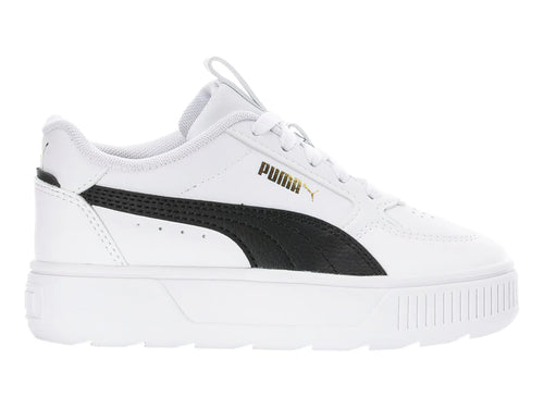 Tenis PUMA Carmen Rebelle Blanco y Negro para Niña