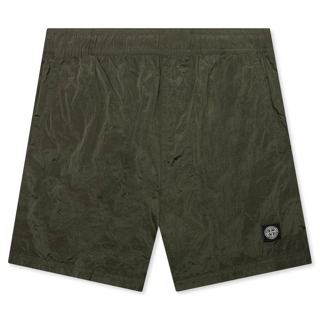 Nylon Shorts Olive