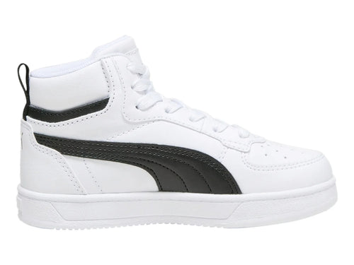 Tenis PUMA Caven 20 Mid Blanco y Negro para Niño