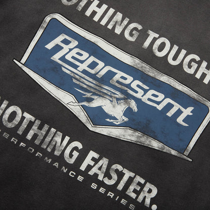 Nothing Faster T Shirt Stained Black