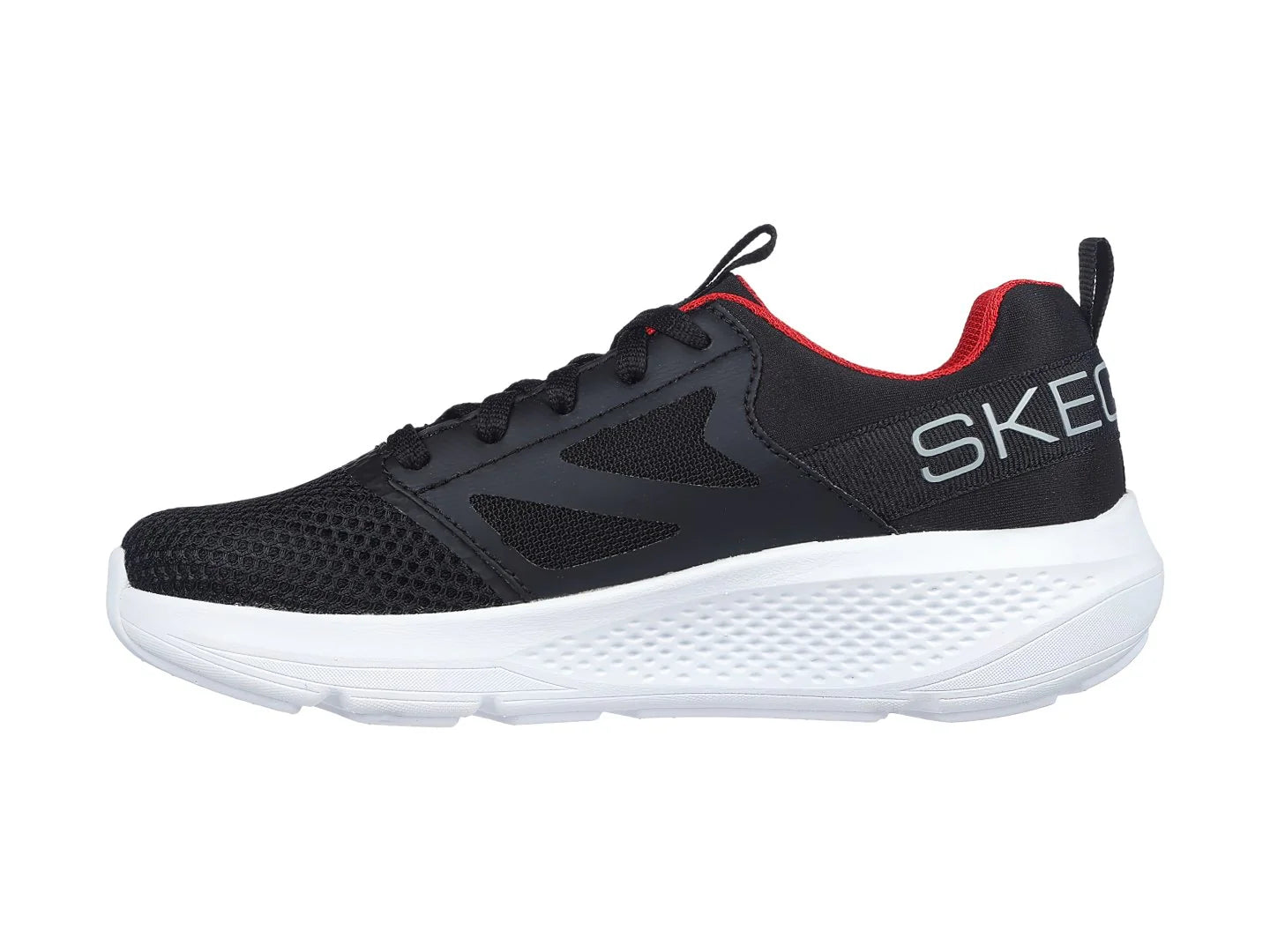 Tenis Skechers Go Run Elevate Negro y Rojo para Niño