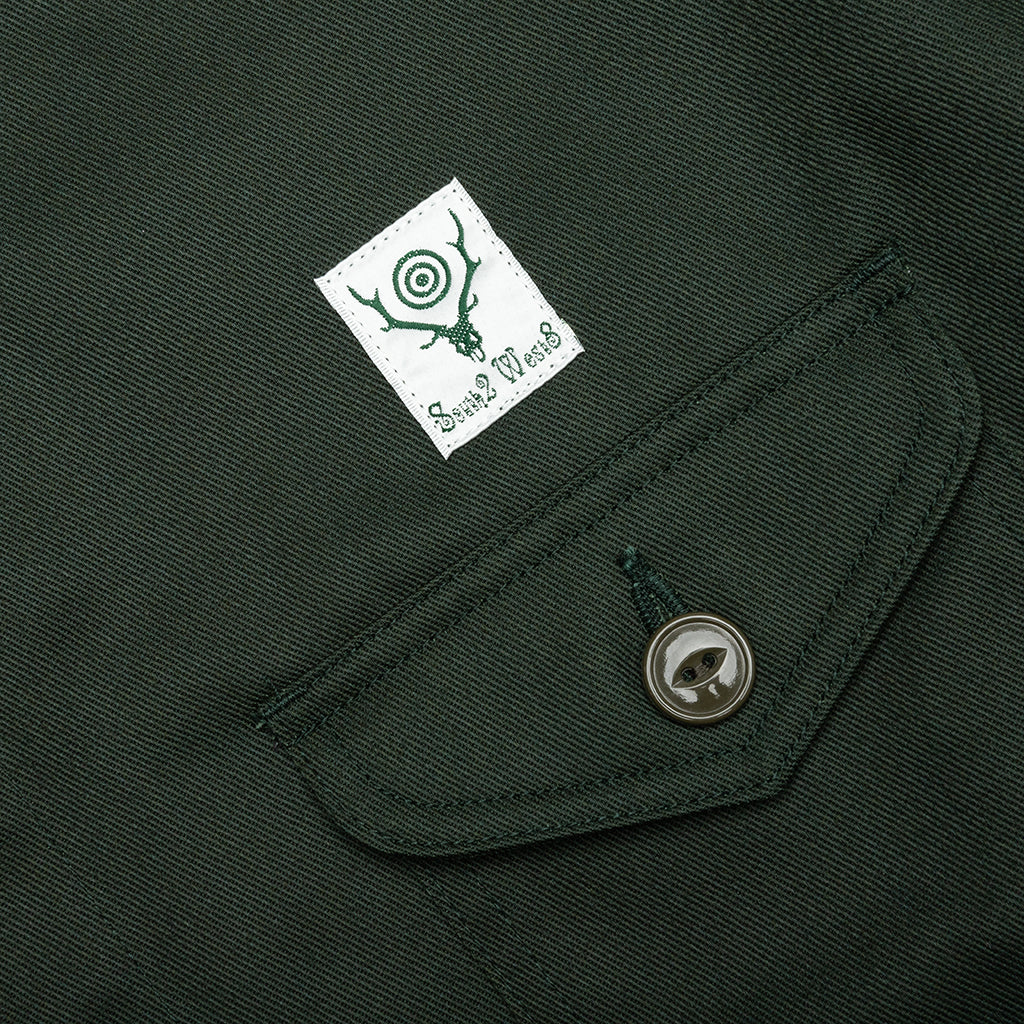 Smokey Twill Shirt Green