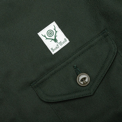 Smokey Twill Shirt Green