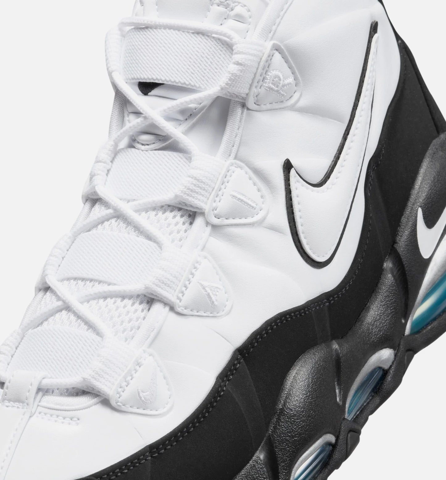 Air Max Uptempo 95 Mens Lifestyle Shoe White Black Mystic Teal