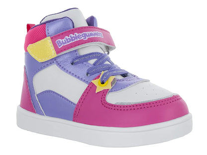 Tenis Buble Gummers Tobago I Blanco Fucsia para Niña