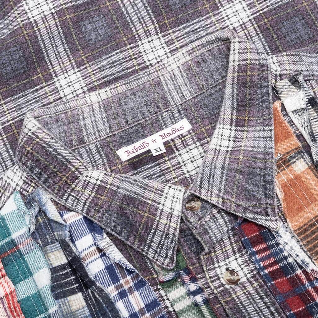 Needles Flannel Shirt Ribbon Shirt Assorted