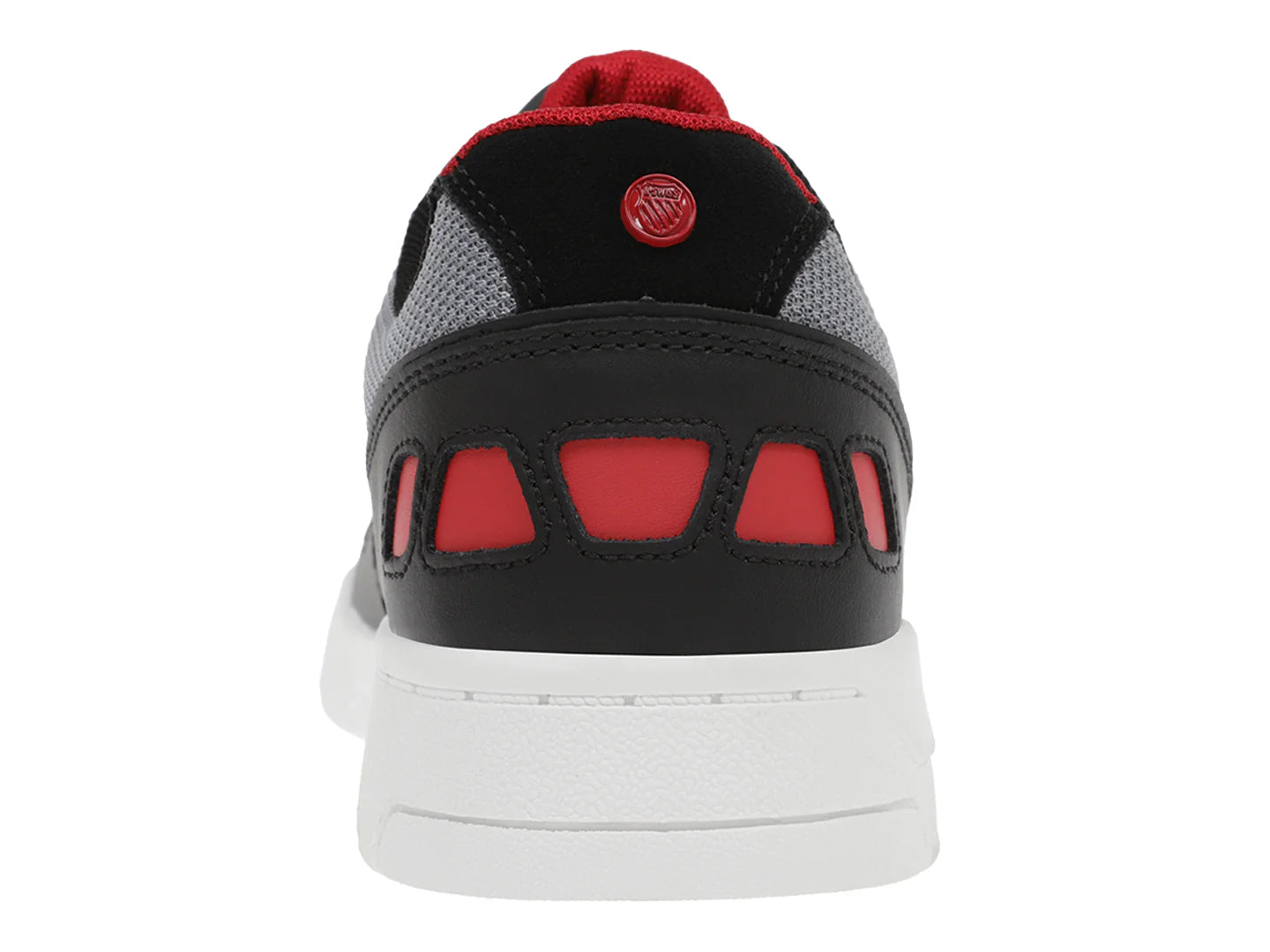 Tenis K Swiss Match Rival Negro Rojo Gris para Hombre
