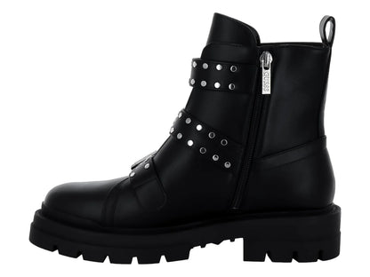 Botines Combat Guess Negros para Mujer