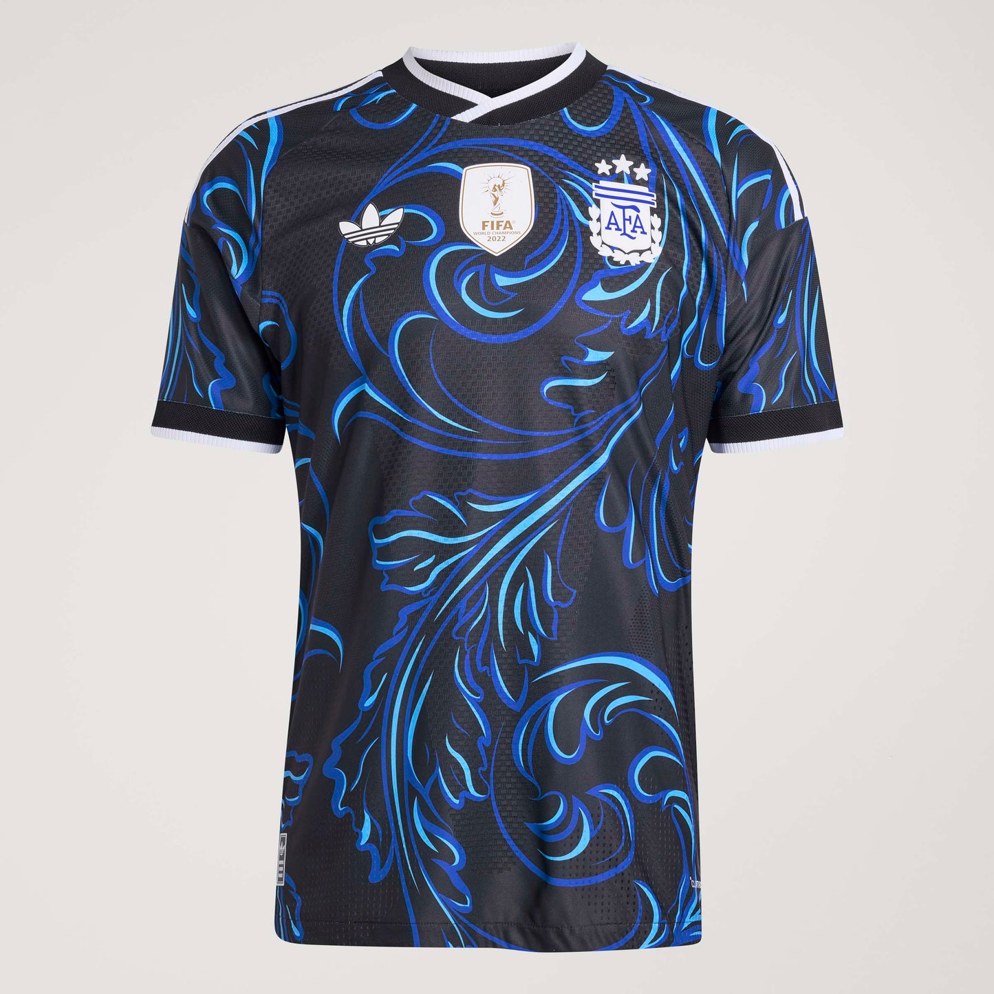 adidas Argentina Away Authentic Mens Soccer Jersey 2026 Black Blue