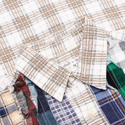 Needles Flannel Shirt Ribbon Shirt Assorted