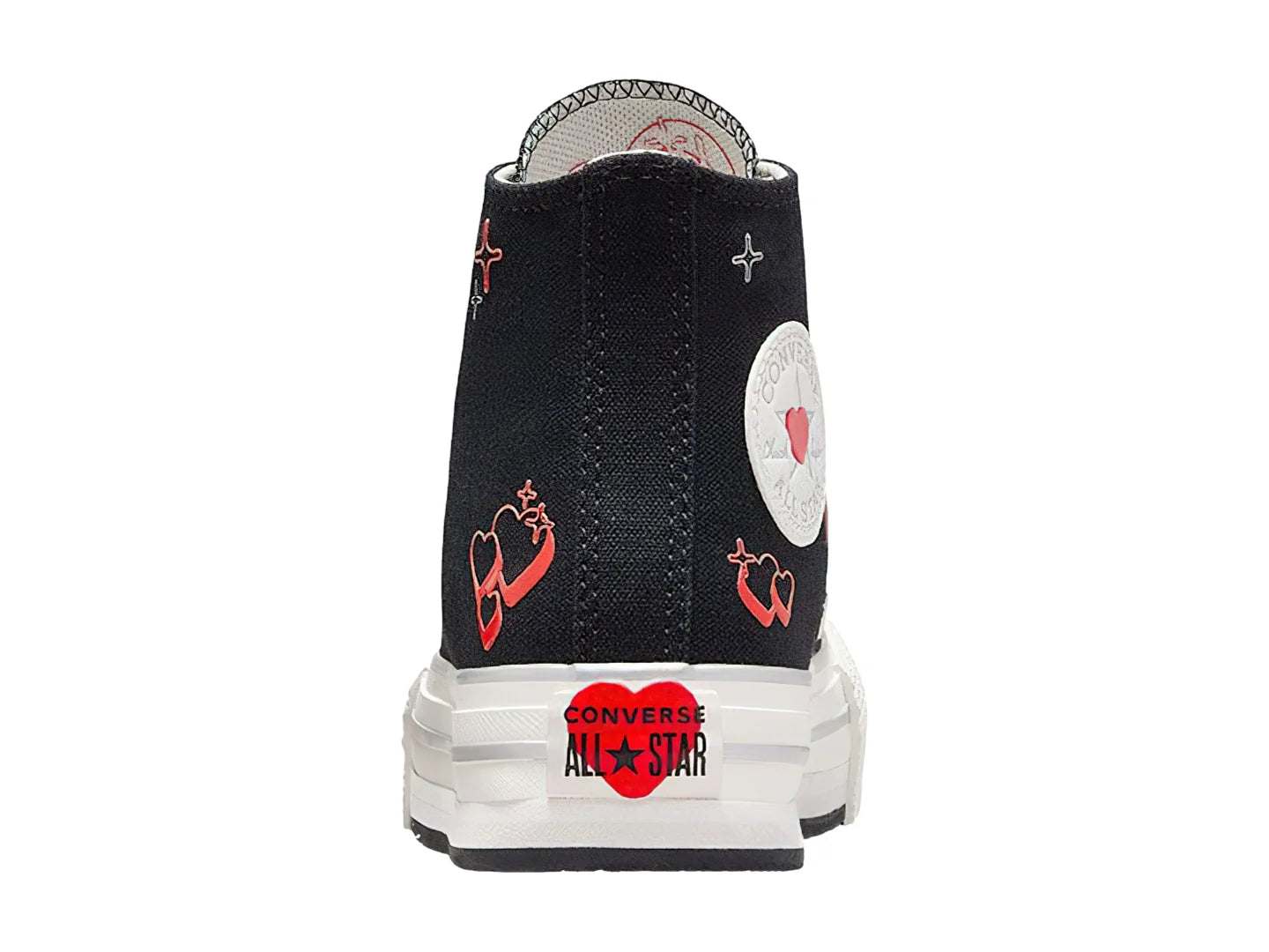 Tenis Converse Chuck Taylor All Star Eva Lift Negro para Niña