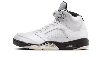 Air Jordan 5 White Black
