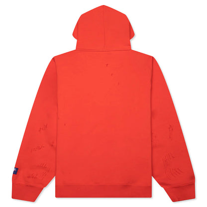 Rare Air Fleece Pullover Hoodie Chile Red