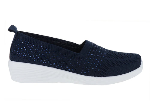 Tenis ATOK Slip on Navy para Mujer