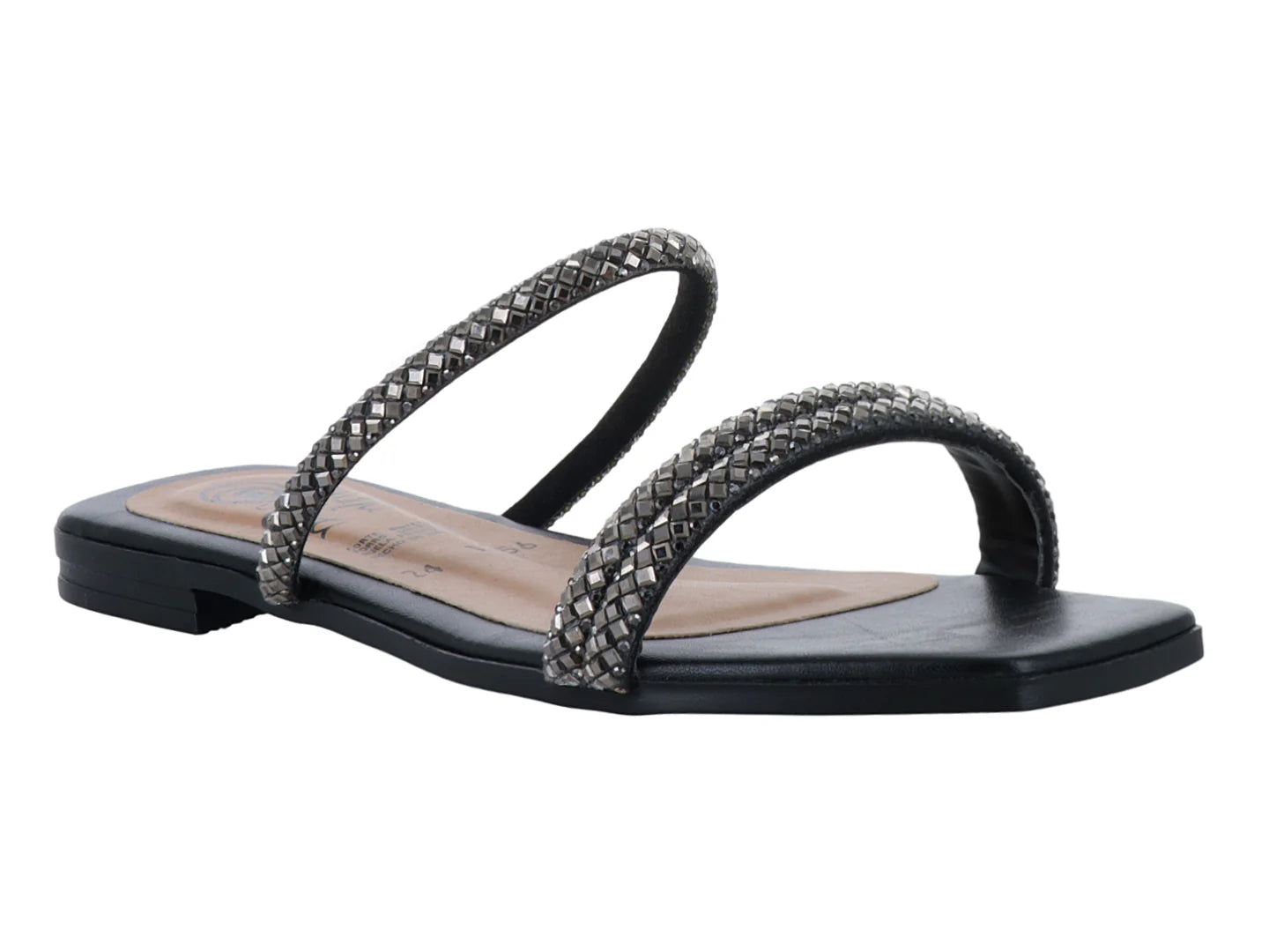 Sandalias Luna Rosa Negro para Mujer