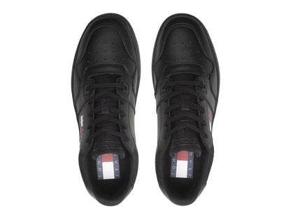 Tenis Tommy Hilfiger Retro Basket Ess Negro para Hombre
