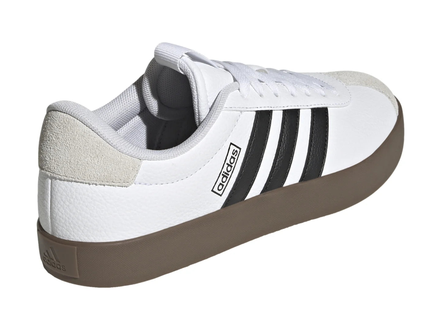 Tenis Adidas VL Court 30 Blanco y Negro para Mujer