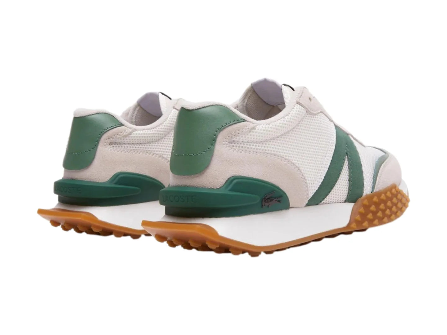 Tenis Lacoste L Spin Deluxe Blanco y Verde para Mujer