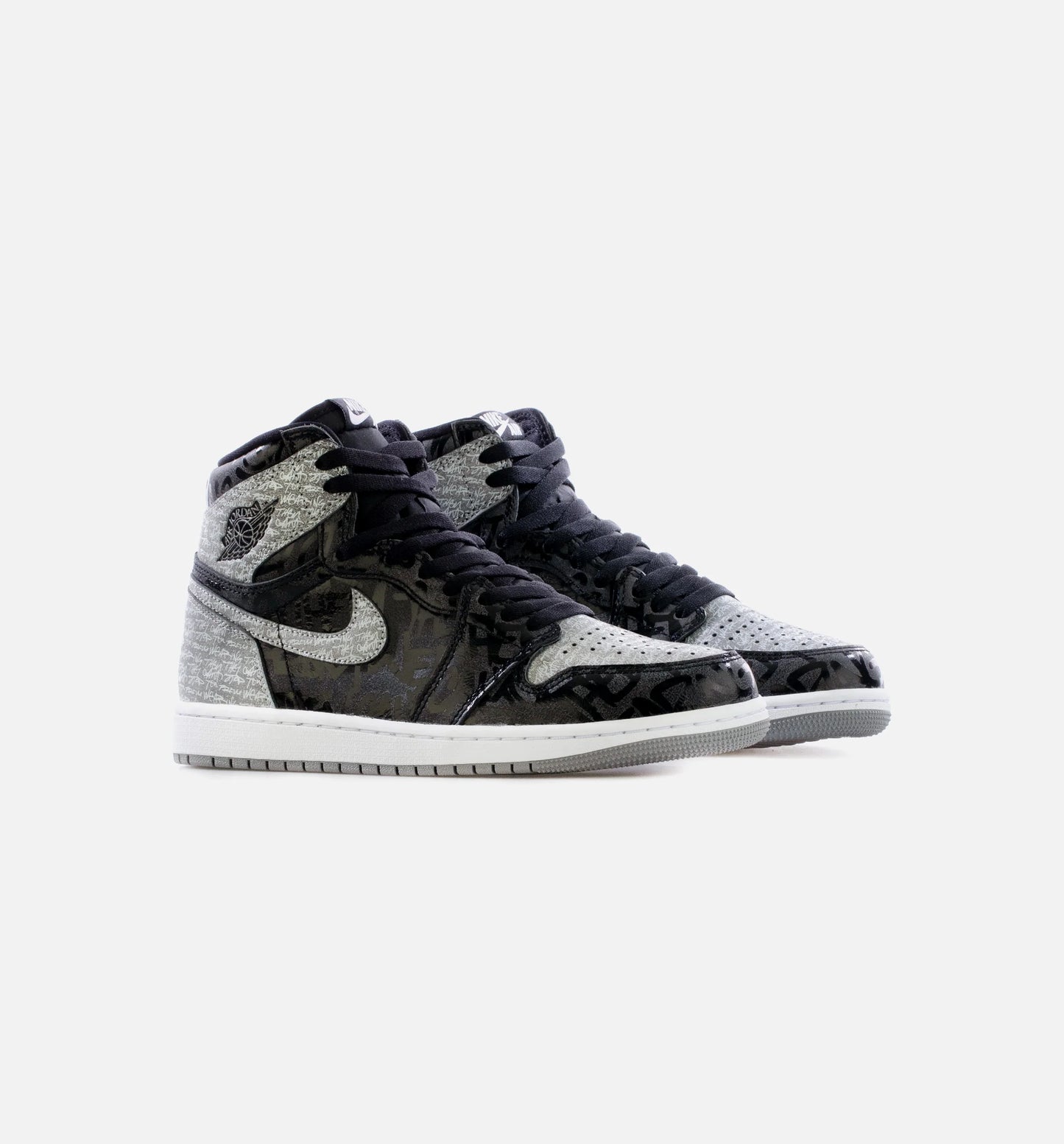 Air Jordan 1 OG Rebellionaire Mens Lifestyle Shoe Black Silver Limit One Per Customer