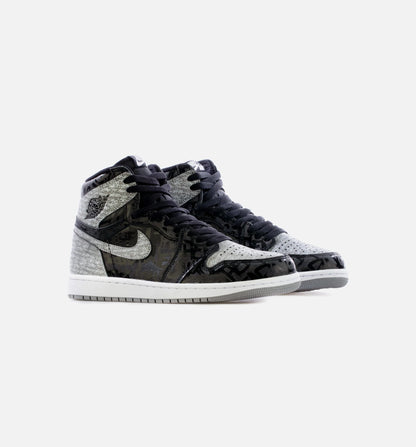Air Jordan 1 OG Rebellionaire Mens Lifestyle Shoe Black Silver Limit One Per Customer