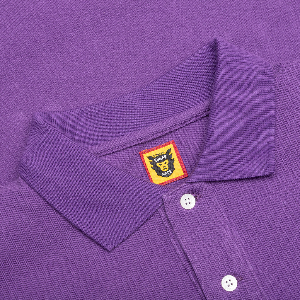 Big Polo Shirt Purple