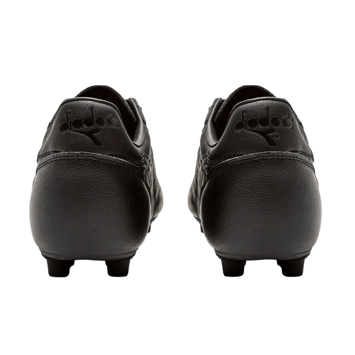 Diadora Brasil LT MDPU Firm Ground Soccer Cleats Black Black