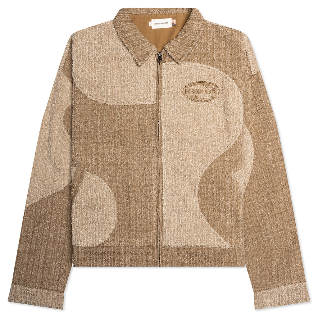 Panel Jacket Tan
