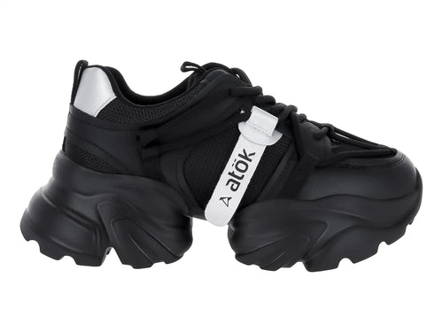 Tenis ATOK Chunky Negro para Mujer