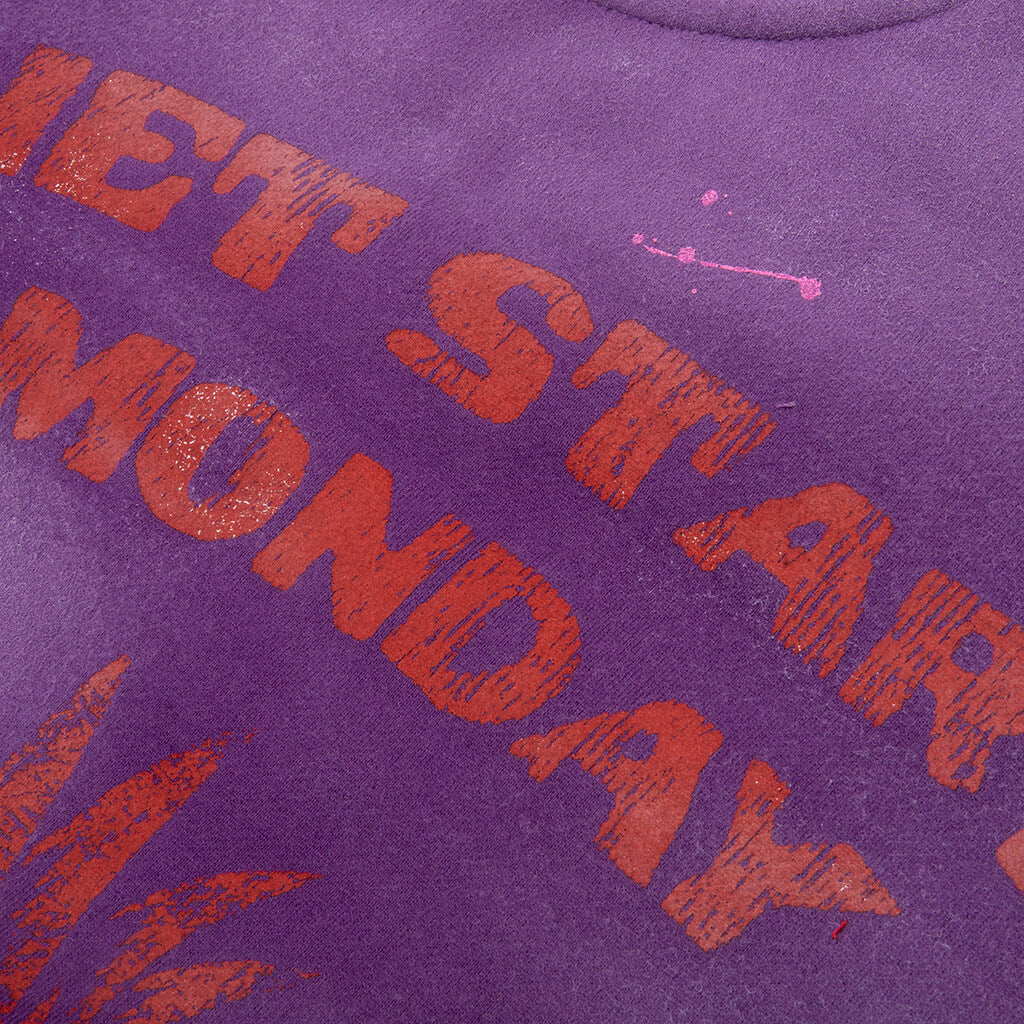 Eagle Sweatshirt Purple Red