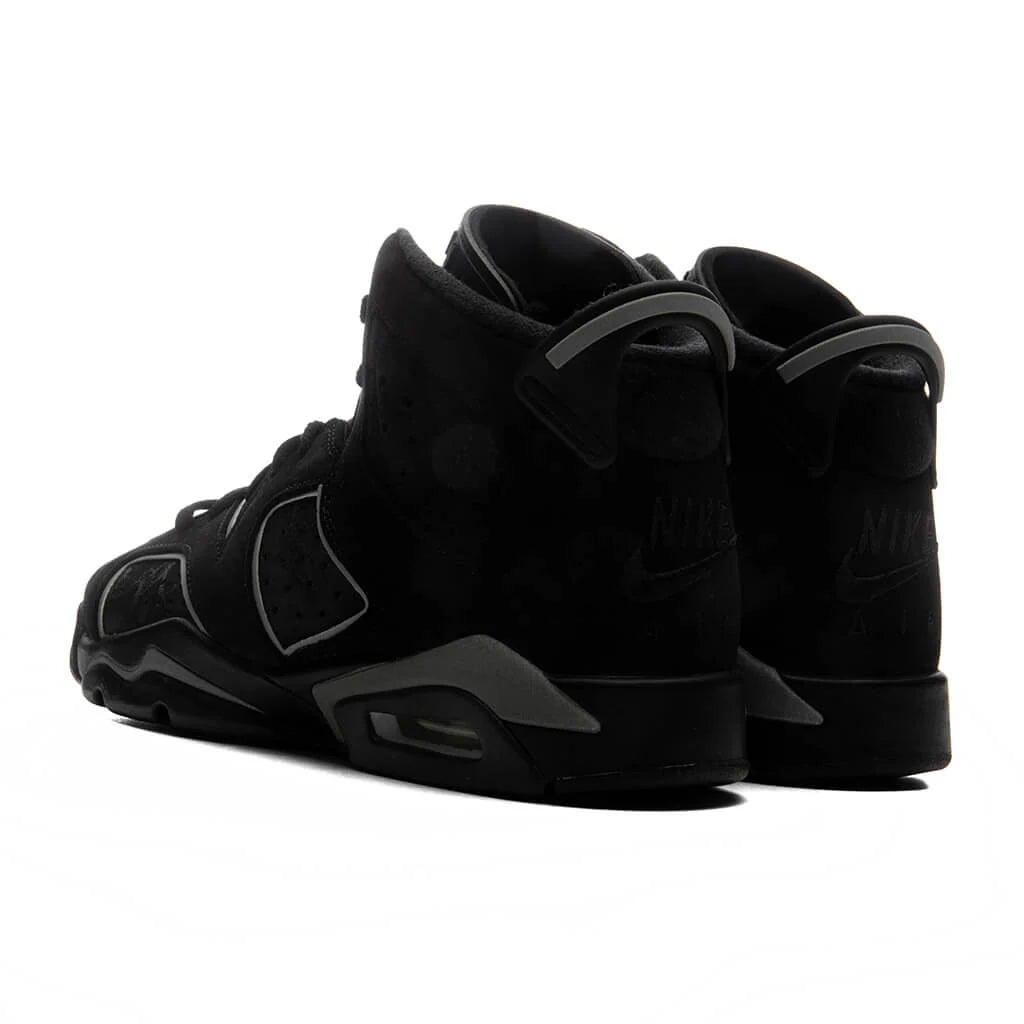 Air Jordan 6 Retro Cap and Gown GS Black Reflect Silver Black