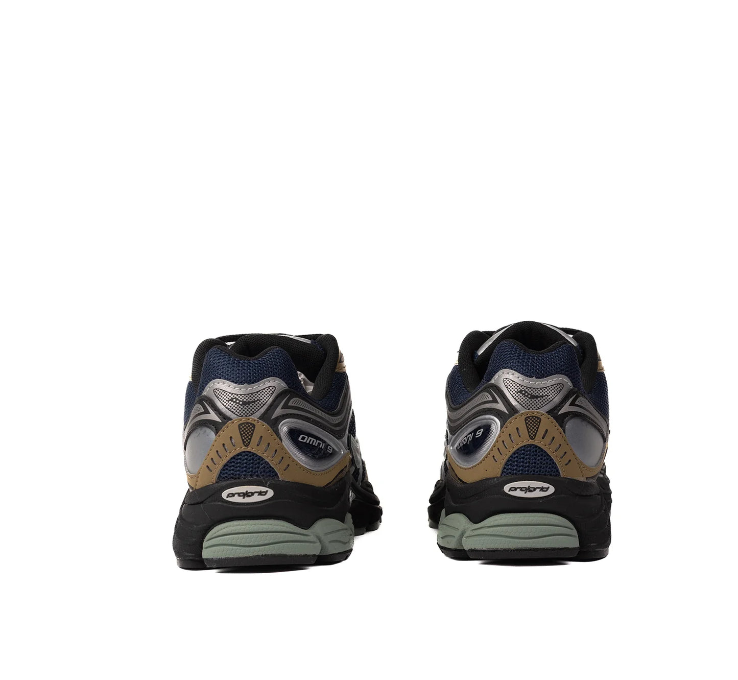 SAUCONY PROGRID OMNI 9 BROWN NAVY