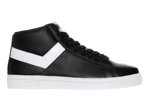 Tenis PONY Top Star HI Negro con Blanco para Hombre