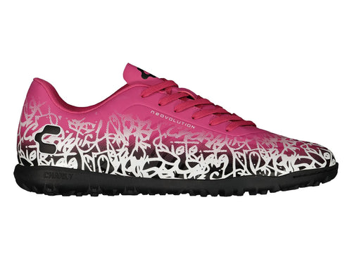 Tenis de Fútbol Charly Rosa con Negro para Hombre