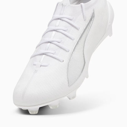 PUMA Ultra 5 Ultimate FG Firm Ground Soccer Shoes White White