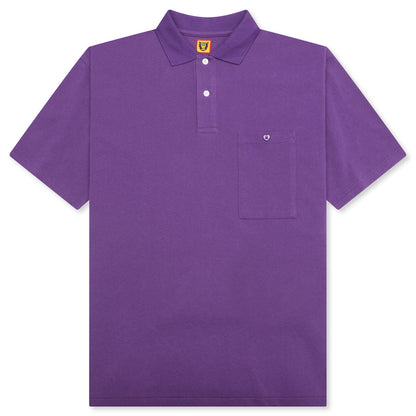 Big Polo Shirt Purple