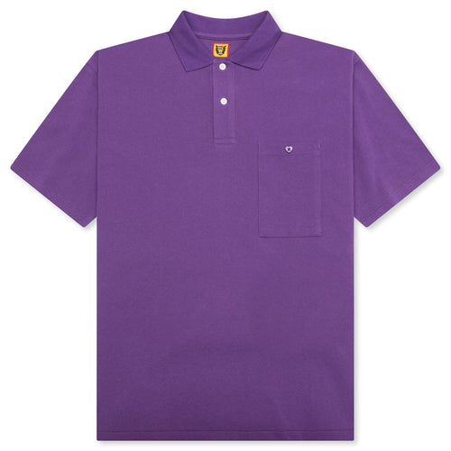 Big Polo Shirt Purple