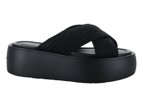 Sandalias Plataforma Calvin Klein Negro para Mujer
