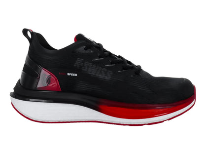 Tenis K SWISS Drop M2 Negro con Rojo para Hombre