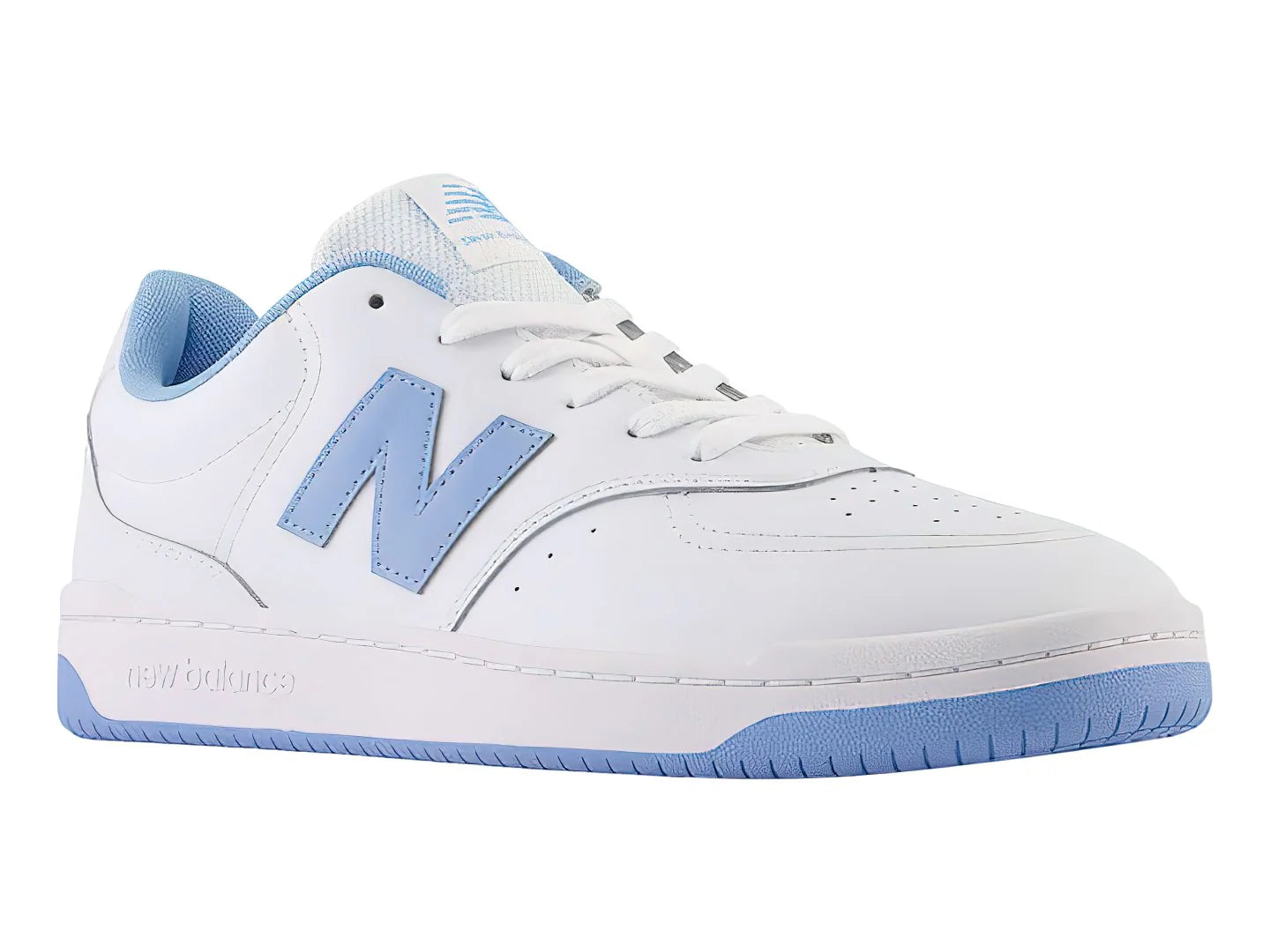 Tenis New Balance BB80 Blanco y Azul para Hombre