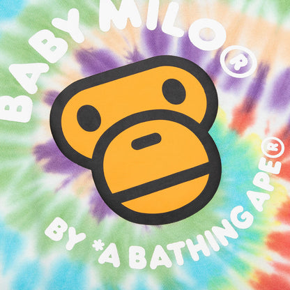 Kids Baby Milo Tie Dye Tee Orange