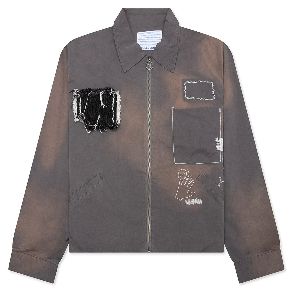 Sunbleached Trucker Jacket Grey