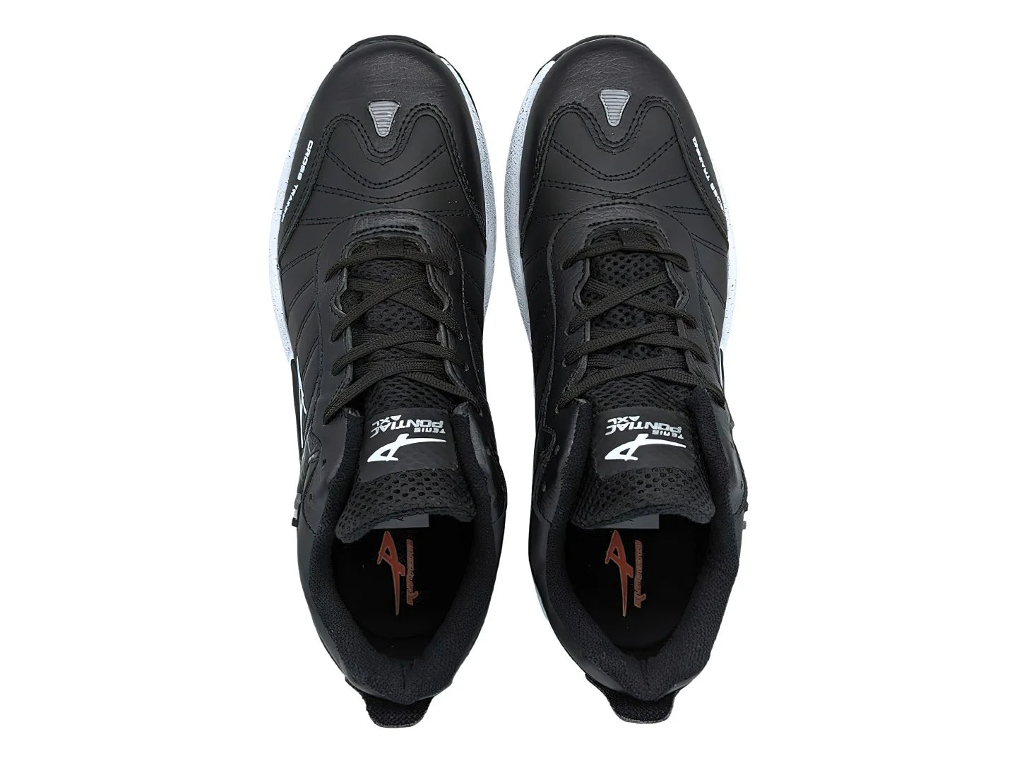 Tenis Pontiac AXL Negro con Blanco para Hombre