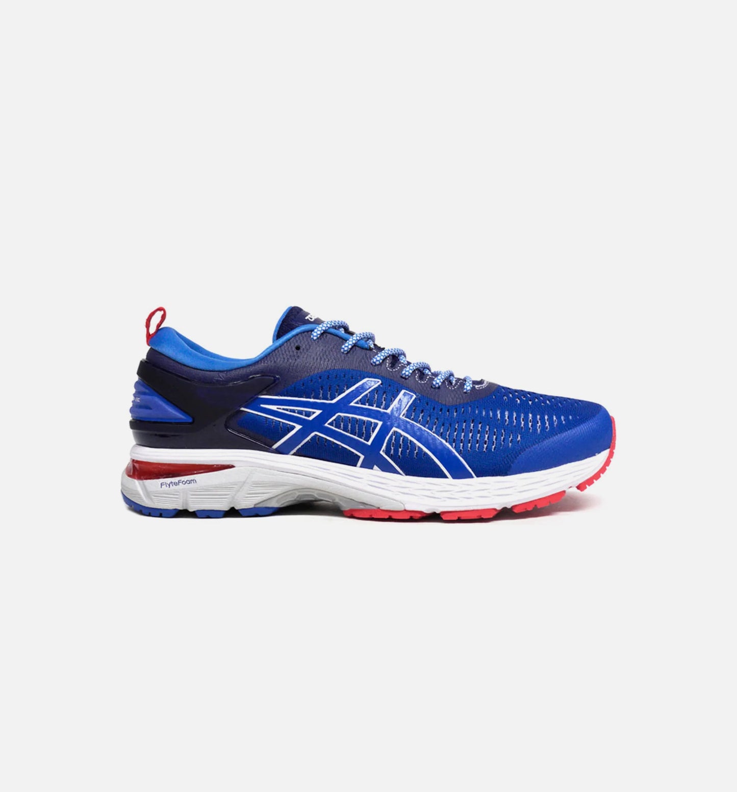 Gel Kayano 25 Mens Lifestyle Shoe Blue Red
