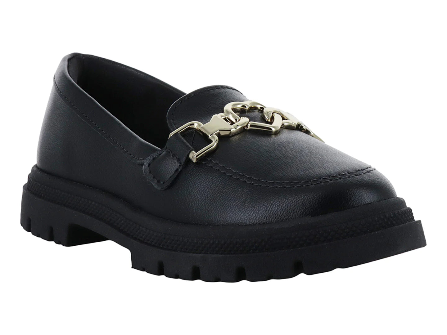 Zapatos Mocasines Molekinha Negro para Niña