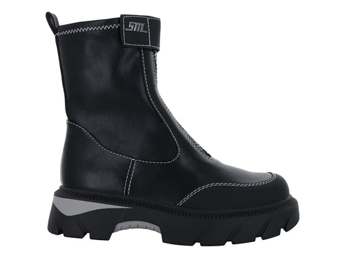 Botas Combat Steve Madden Negro para Mujer