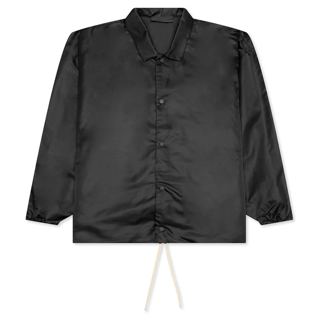 Coaches Jacket Jet Black