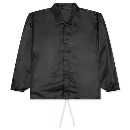 Coaches Jacket Jet Black