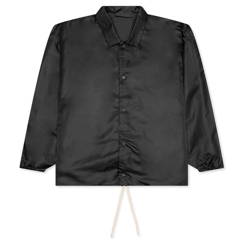 Coaches Jacket Jet Black