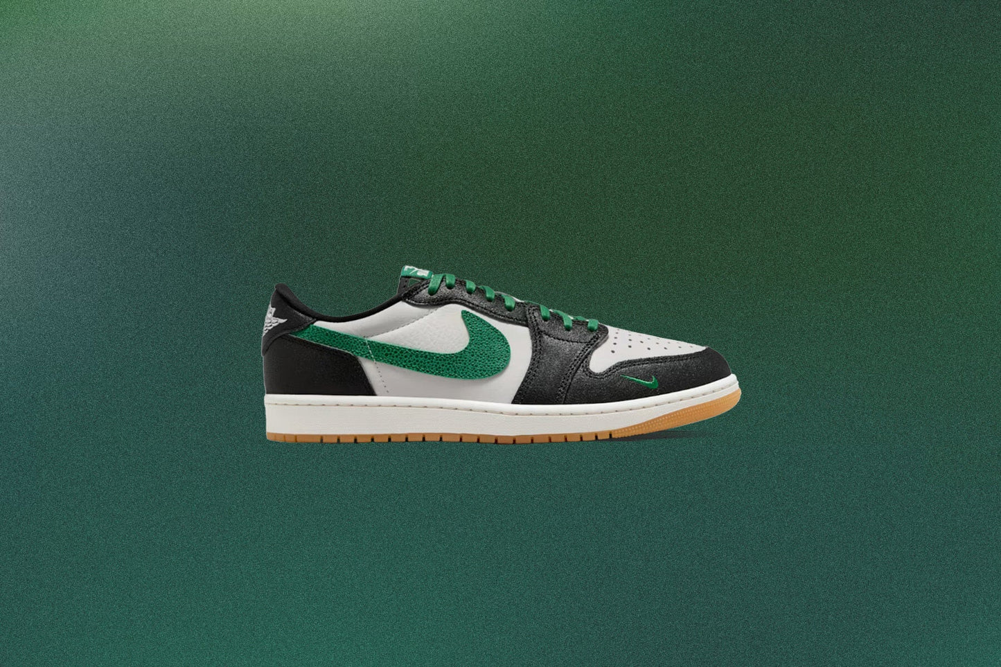 Air Jordan 1 Retro Low OG Phantom Pine Green Phantom Pine Green Black
