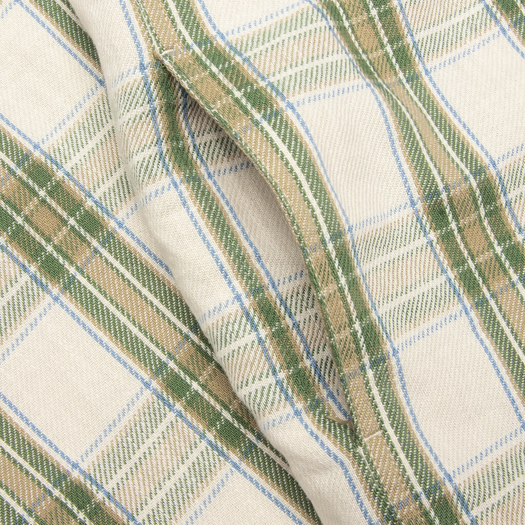 Lau Plaid Shirt Off White